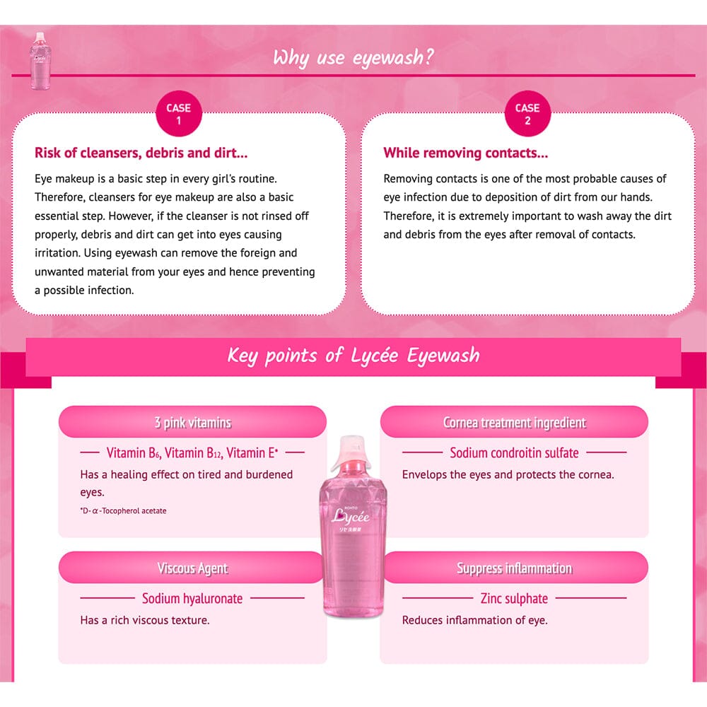 Rohto Lycee Eye Wash