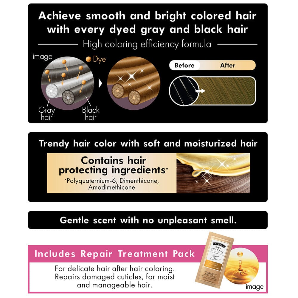 Kao Blaune Lumiest Creamy Foam Hair Color 1LI Sweet Lilac