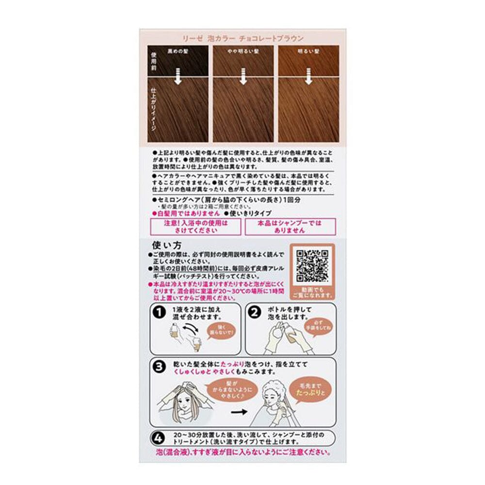 Chocolate Brown Hair Color Chart