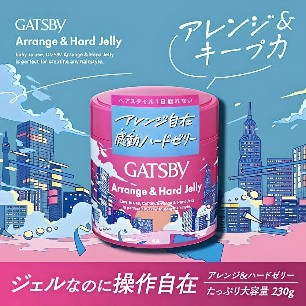 Gatsby Arrange & Hard Jelly Hair Gel