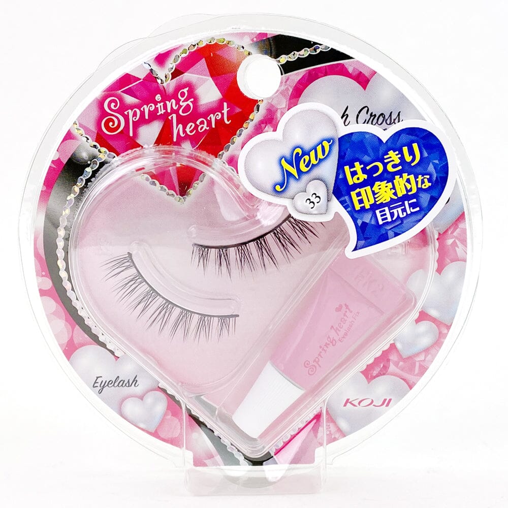 Koji Spring Heart Eyelash 33 Rich Cross