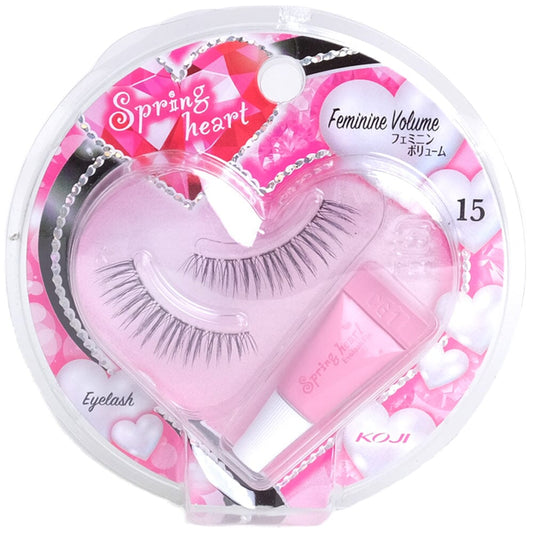 Koji Spring Heart Eyelash 15 Feminine Volume