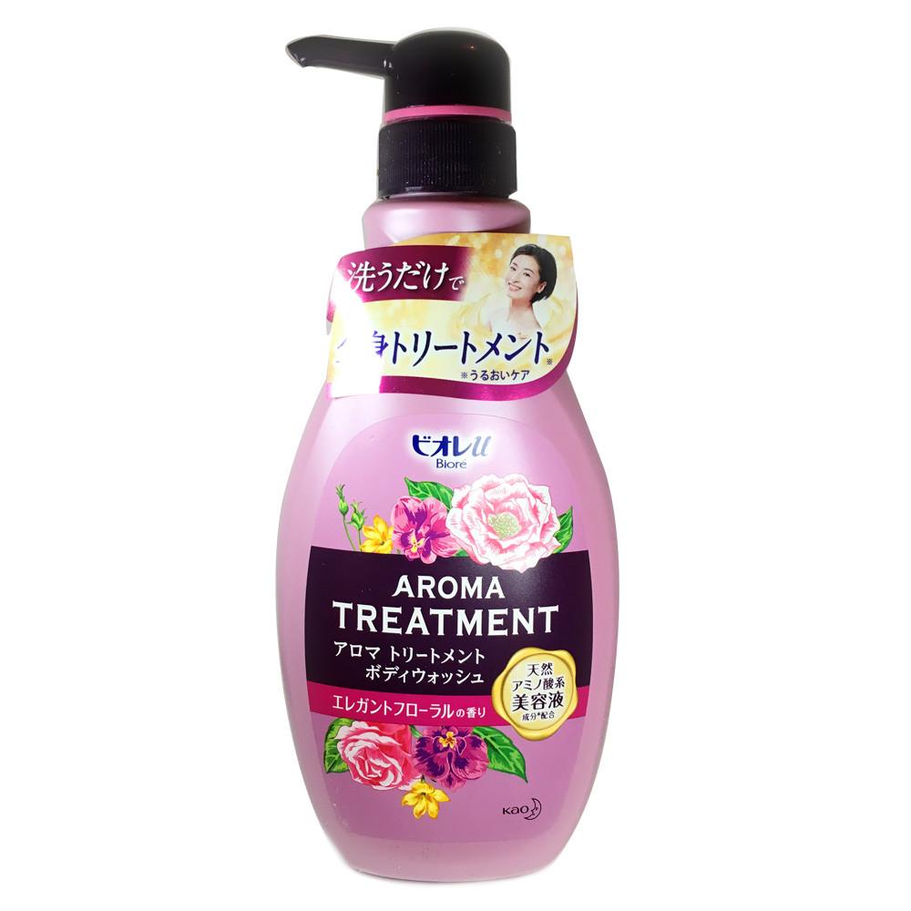 Kao Biore U Aroma Treatment Body Wash Elegant Floral 480ml