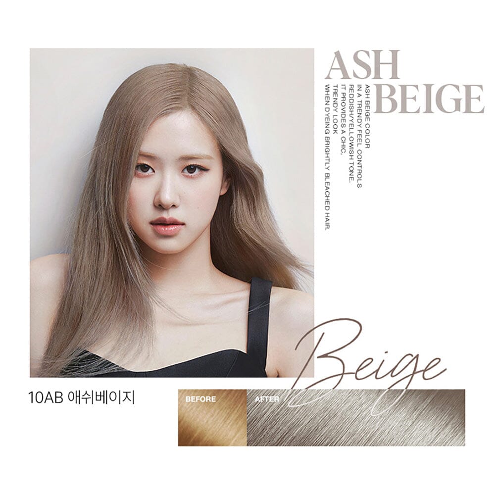 Mise en scene Hello Bubble Foam Hair Color 10AB Ash Beige