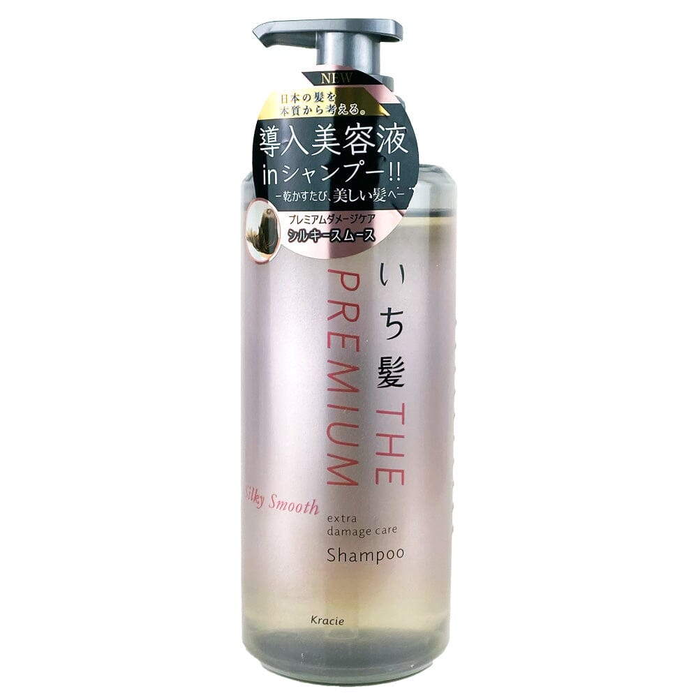 Kracie Ichikami The Premium Extra Damage Care Silky Smooth Shampoo 480ml