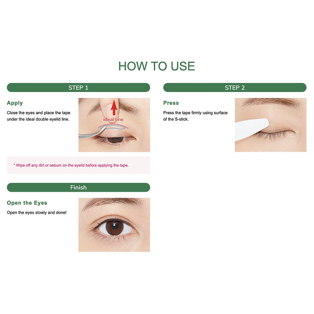 D-UP Wonder Eyelid Tape Single Side 144pcs