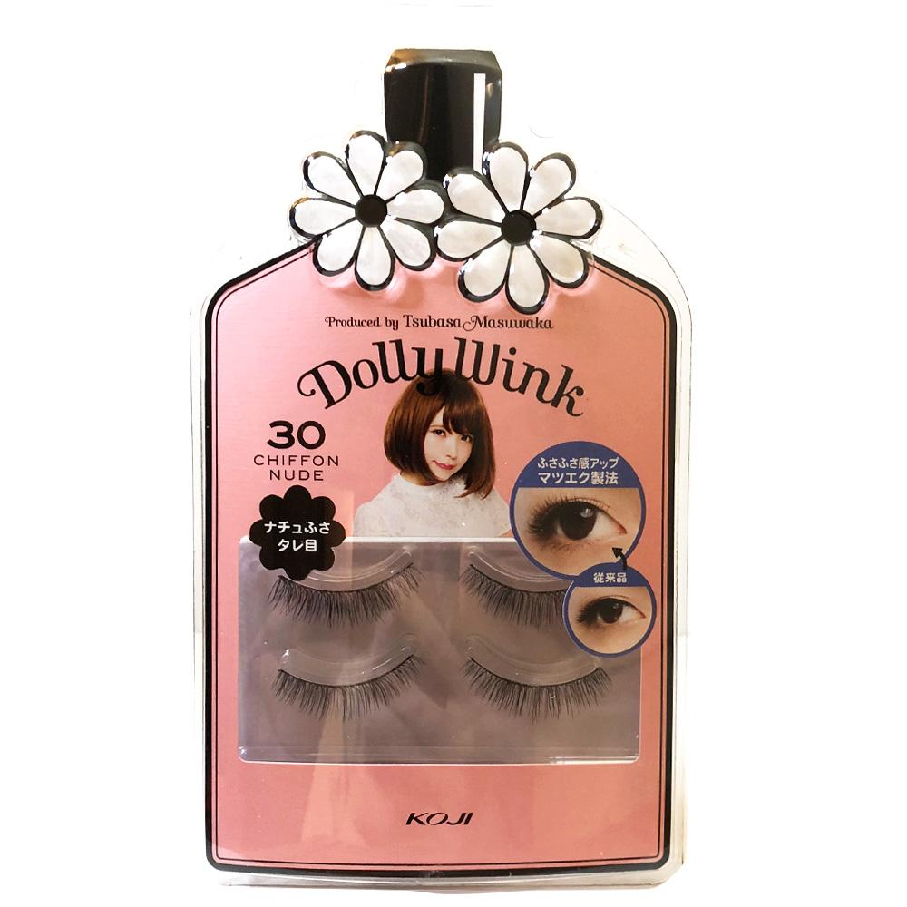 Koji Dolly Wink False Eyelashes 30 Chiffon Nude