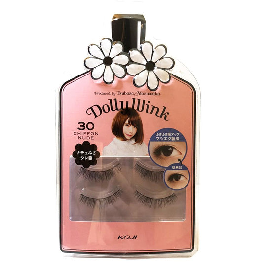 Koji Dolly Wink False Eyelashes 30 Chiffon Nude