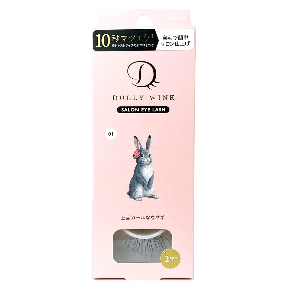 Koji Dolly Wink Salon Eye Lash No.1 Bunny-like Classy Curl