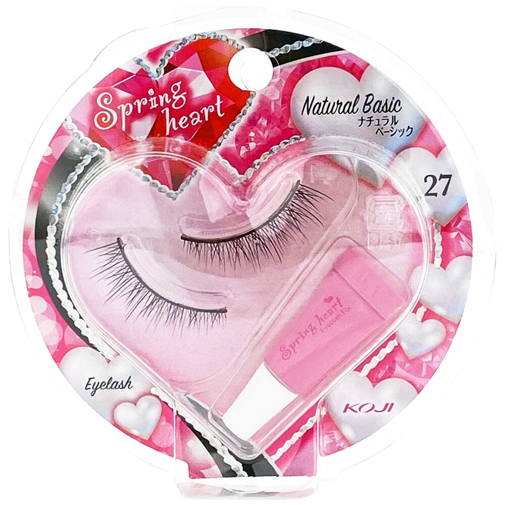 Koji Spring Heart Eyelash 27 Transparent Band
