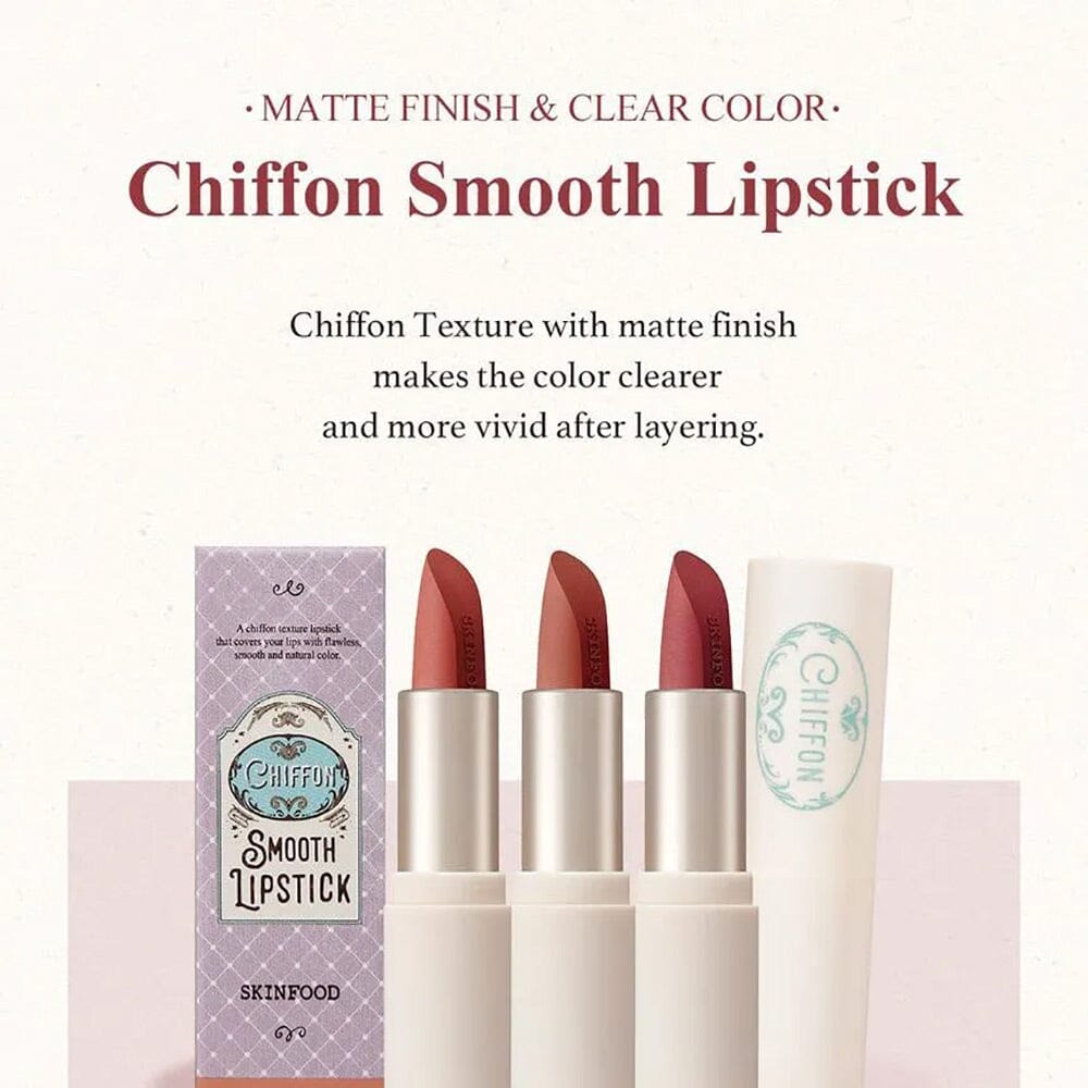 SKINFOOD Chiffon Smooth Lipstick 05 Misty Pumpkin