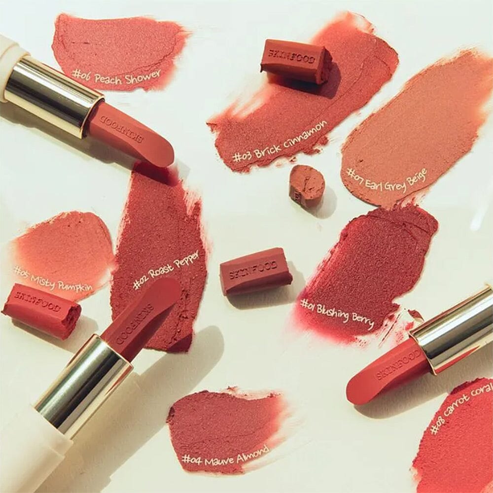 SKINFOOD Chiffon Smooth Lipstick 05 Misty Pumpkin