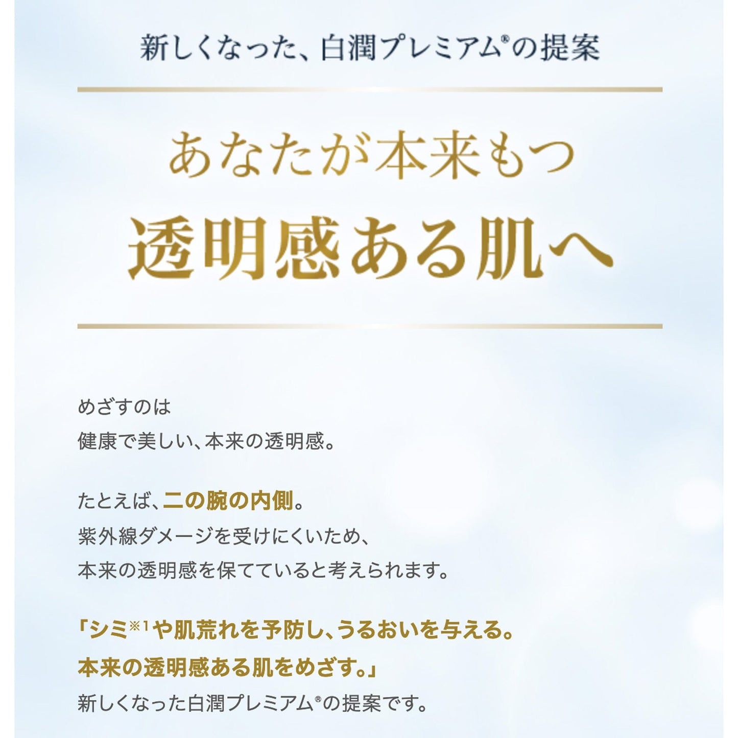 Rohto Hadalabo Shirojyun Premium Whitening Facial Lotion