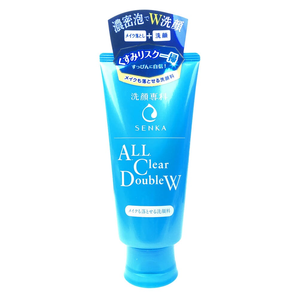 Shiseido Senka All Clear Double W Makeup Cleaning Facial Wash