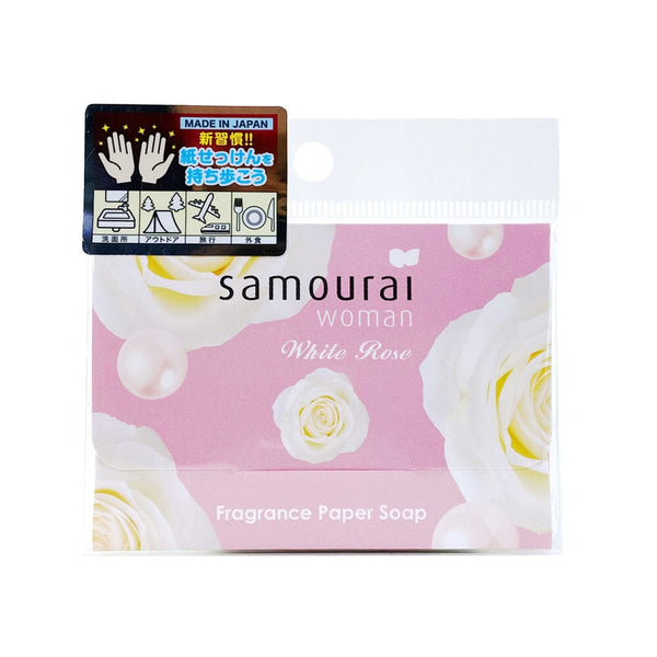 SPR Samurai Woman Fragrance Paper Soap White Rose