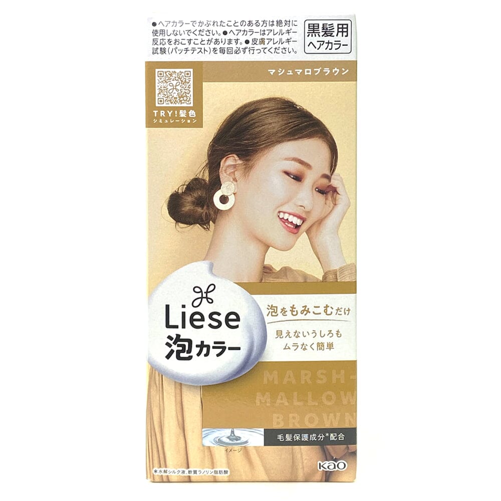 Kao Liese Bubble Hair Color Marshmallow Brown