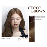 Mise en scene Hello Bubble Foam Hair Color 6N Cocoa Brown