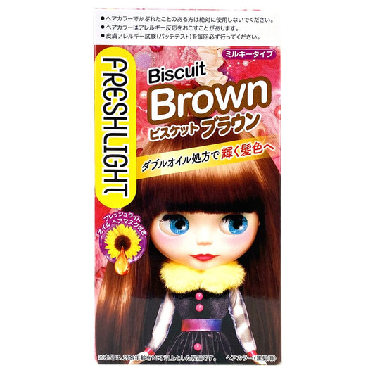 HENKEL LION Cosmetics Freshlight Mil Key Hair Color Biscuit Brown