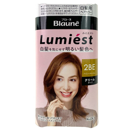 Kao Blaune Lumiest Creamy Foam Hair Color 2BE Honey Beige