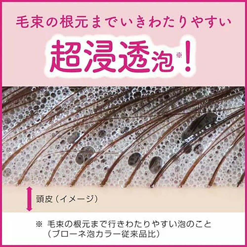 Kao Blaune Bubble Hair Color