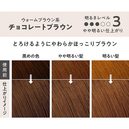 Chocolate Brown Before & After