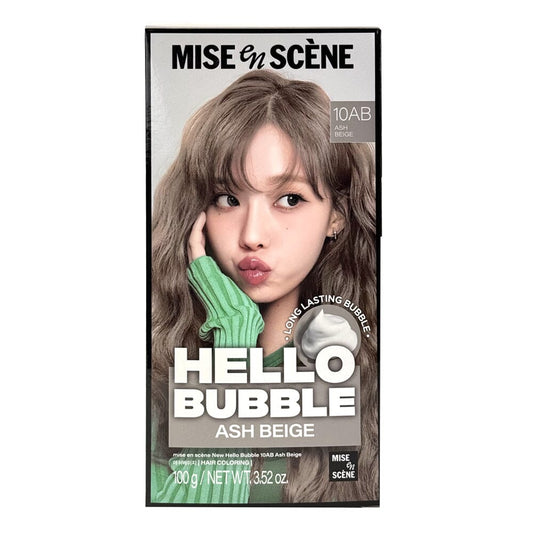 Mise en scene Hello Bubble Foam Hair Color 10AB Ash Beige
