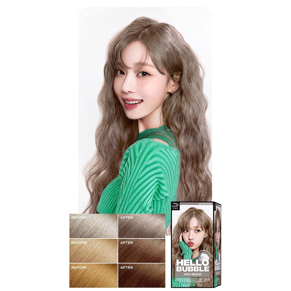 10AB Ash Beige Before & After