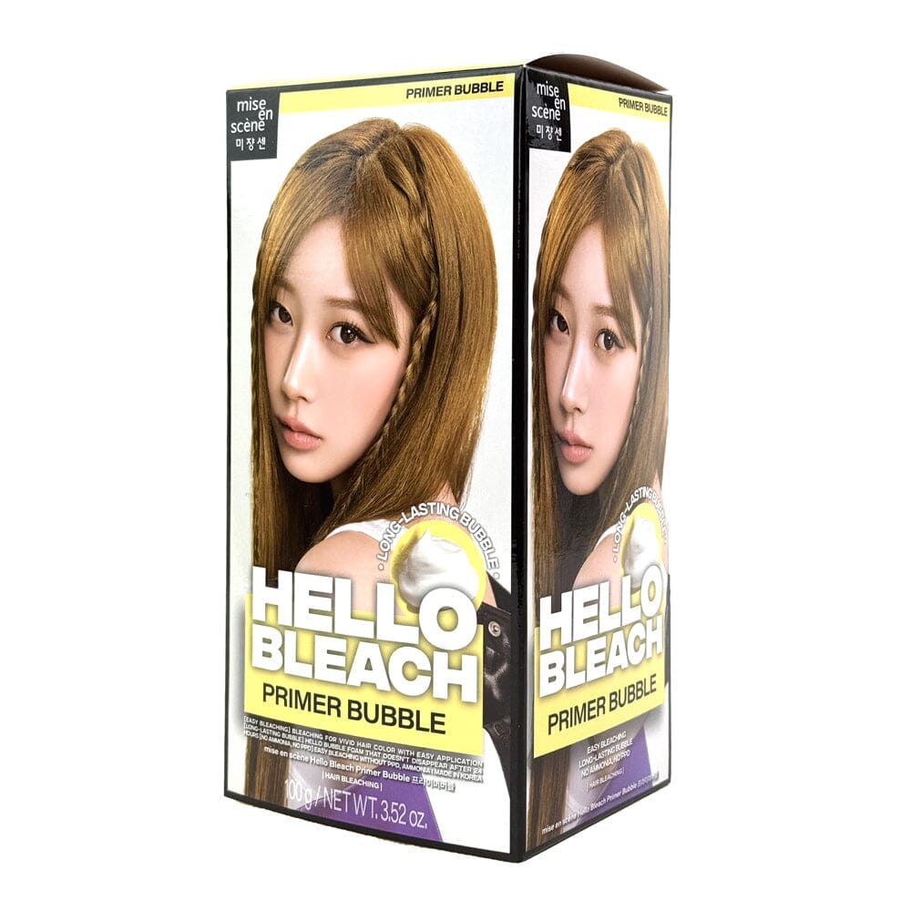 Mise en scene Hello Bubble Foam Hair Color Bleach Primer