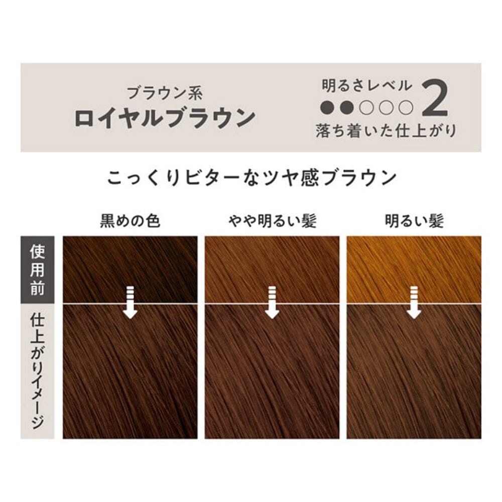Leaves even naturally black hair with a transparent color. Foaming hair color in a rich mousse.