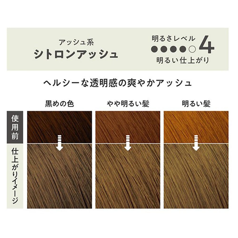 Kao LIESE Creamy Bubble Hair Color Citron Ash