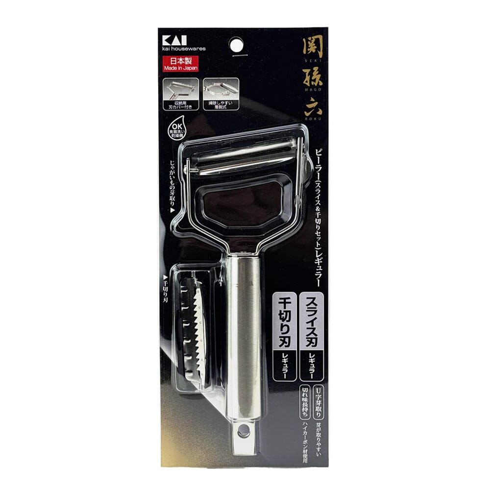 KAI Seki Magoroku Stainless Steel Peeler