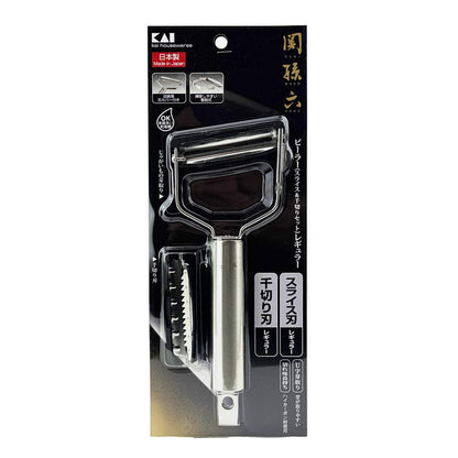 KAI Seki Magoroku Stainless Steel Peeler