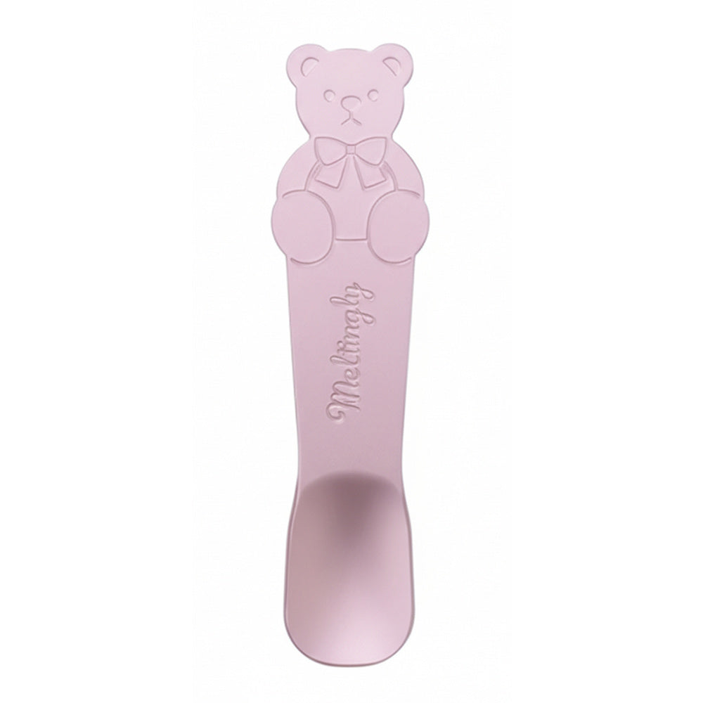 Echo Kinzoku Bear Aluminum Ice Cream Spoon - Pink