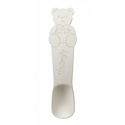 Echo Kinzoku Bear Aluminum Ice Cream Spoon - Silver