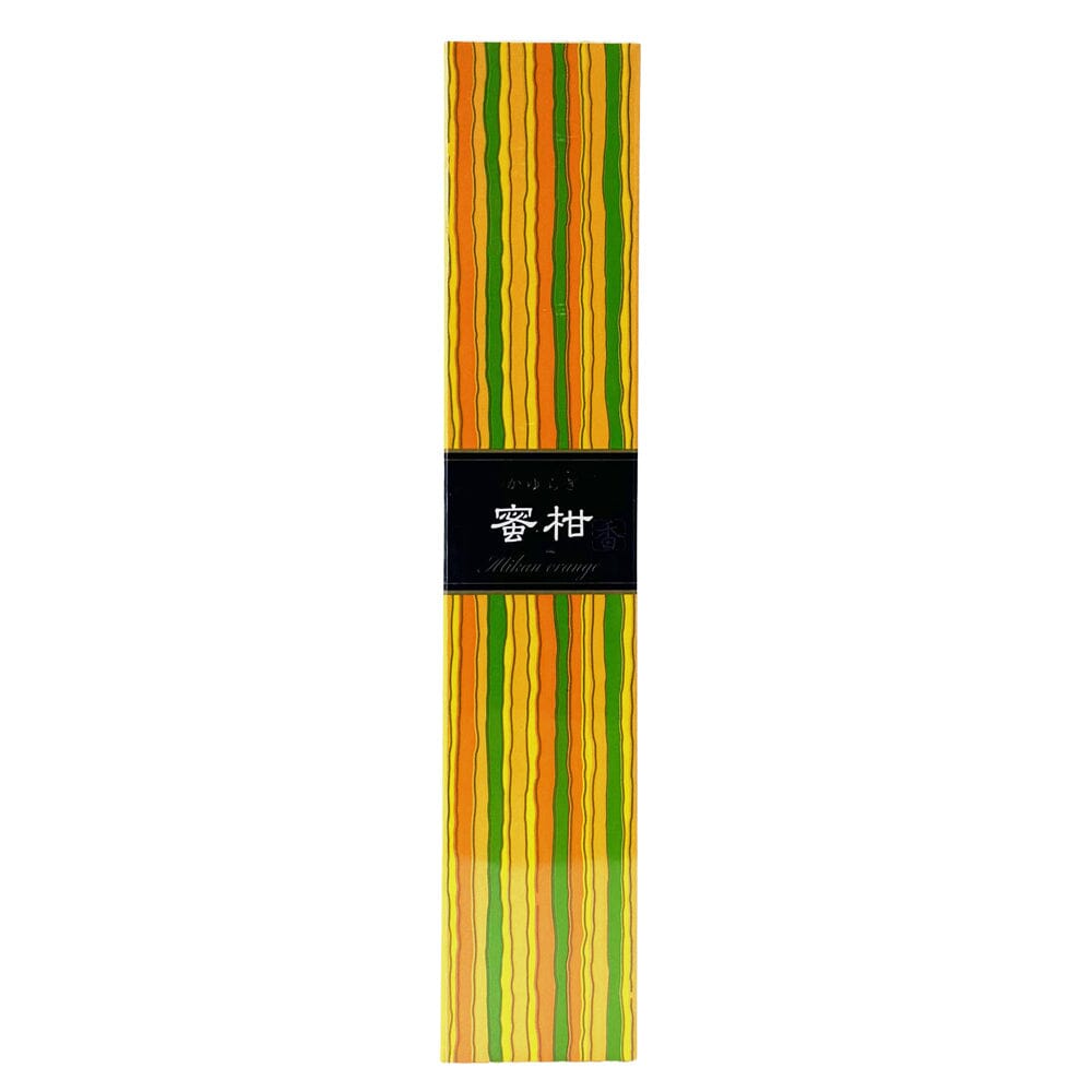 Kayuragi Mikan Orange Aroma Incense Sticks 40 sticks