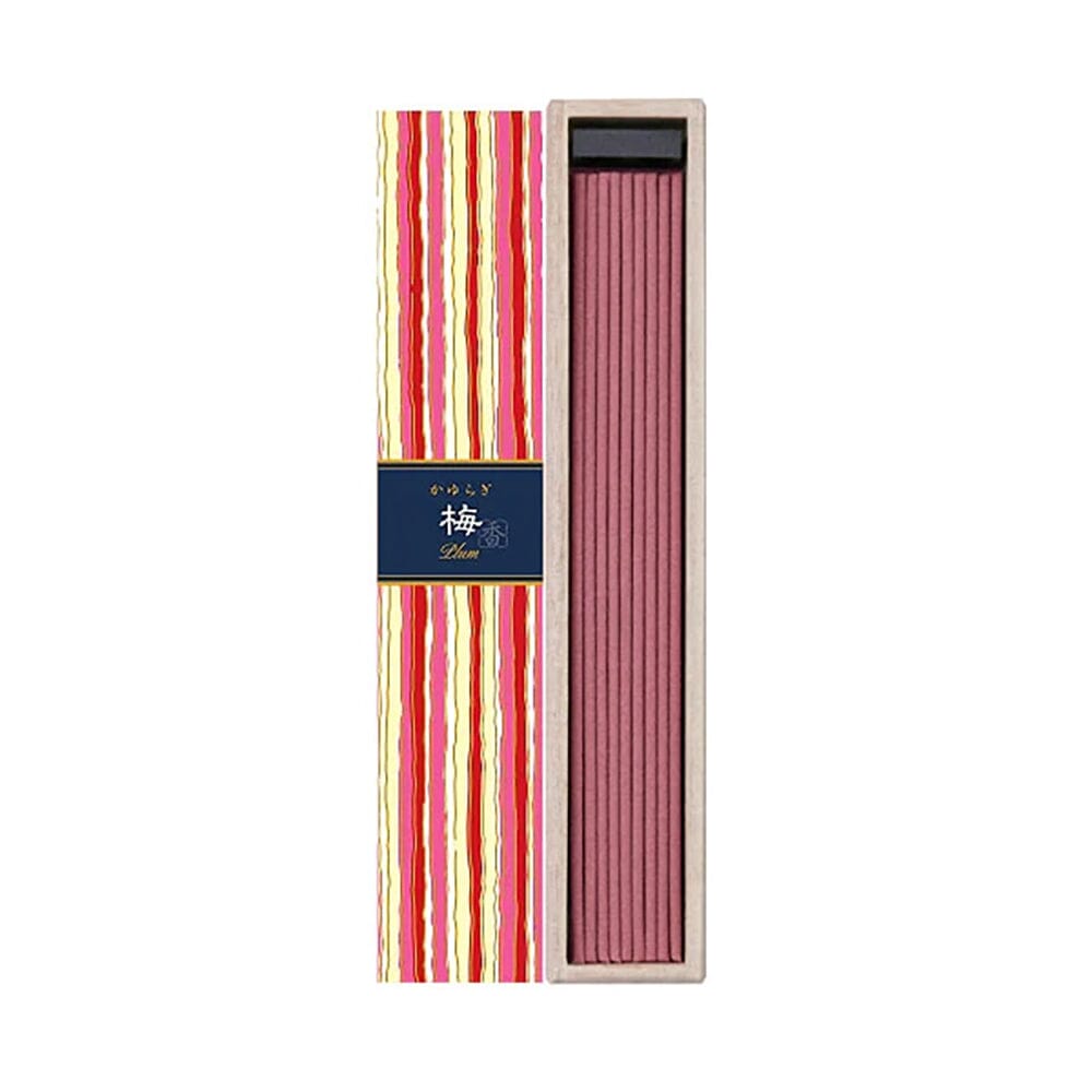 Kayuragi Plum Aroma Incense Sticks 40 sticks