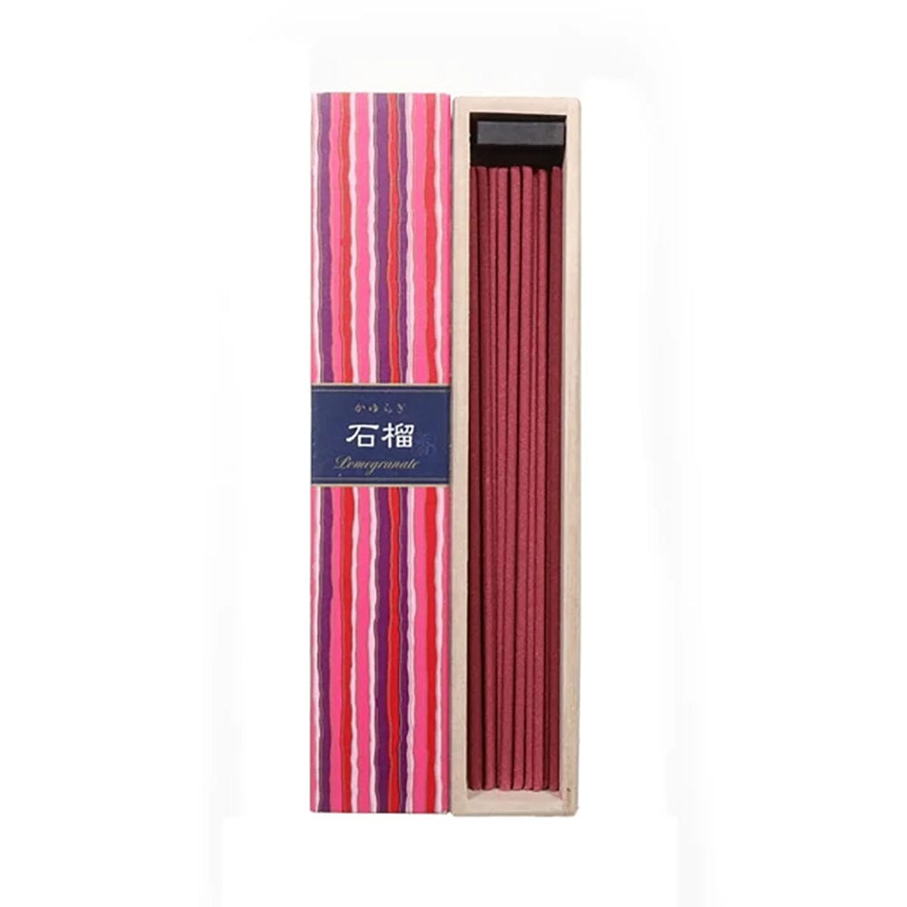 Kayuragi Pomegranate Aroma Incense Sticks 40 sticks