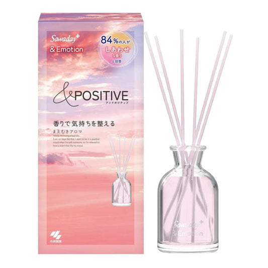 Kobayashi Sawaday+ ＆Emotion Scented Reed Fragrance Diffuser Positive