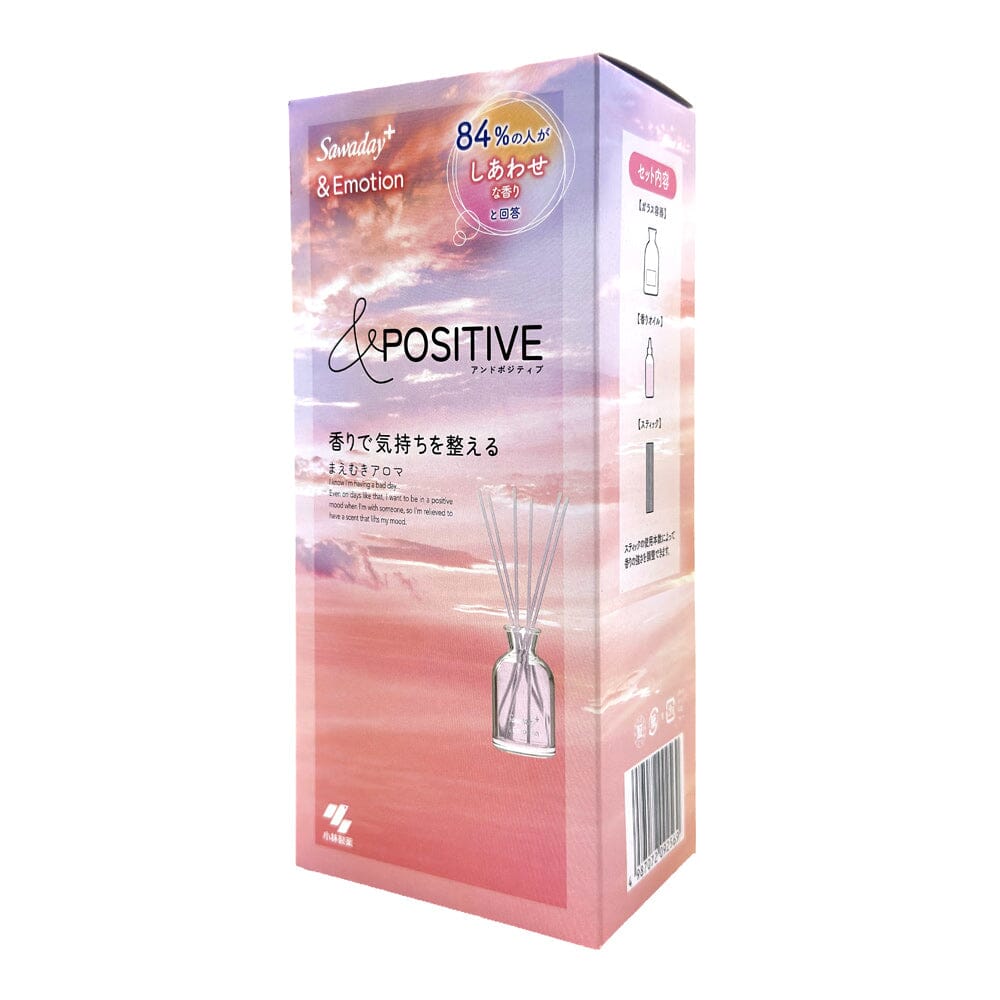 Kobayashi Sawaday+ ＆Emotion Scented Reed Fragrance Diffuser Positive