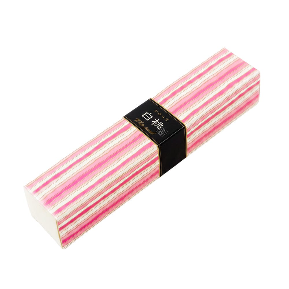 Kayuragi White Peach Aroma Incense Sticks 40 sticks open box product view