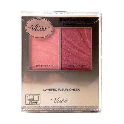 Kose Visee Layered Fleuri Cheek PK-2 Verbena Pink