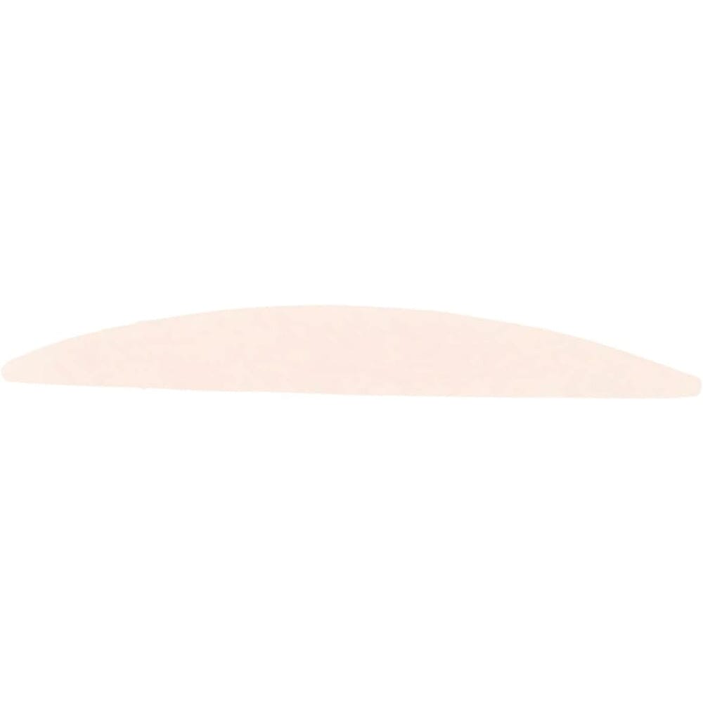 The nude pink tone blends with your skin. Thus, it stays barely visible and is ideal for subtle makeup looks.