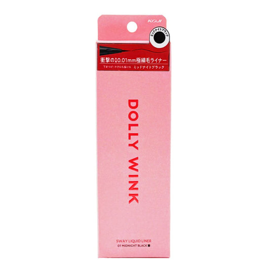 Koji Dolly Wink 5 Way Liquid Eyeliner 01 Midnight Black