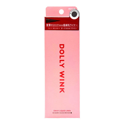 Koji Dolly Wink 5 Way Liquid Liner 02 Dark Cacao Brown