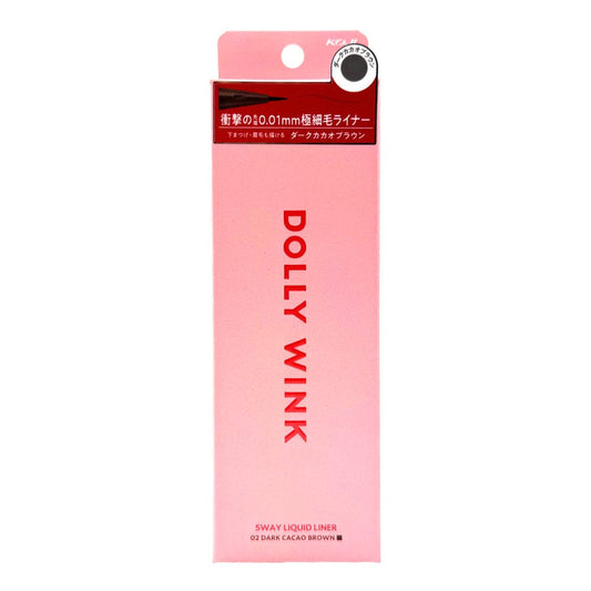 Koji Dolly Wink 5 Way Liquid Liner 02 Dark Cacao Brown