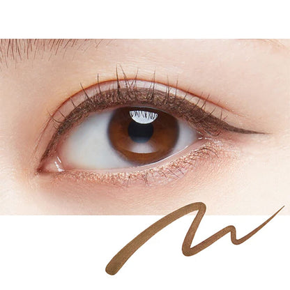 D-UP Silky Waterproof Liquid Eyeliner Natural Brown