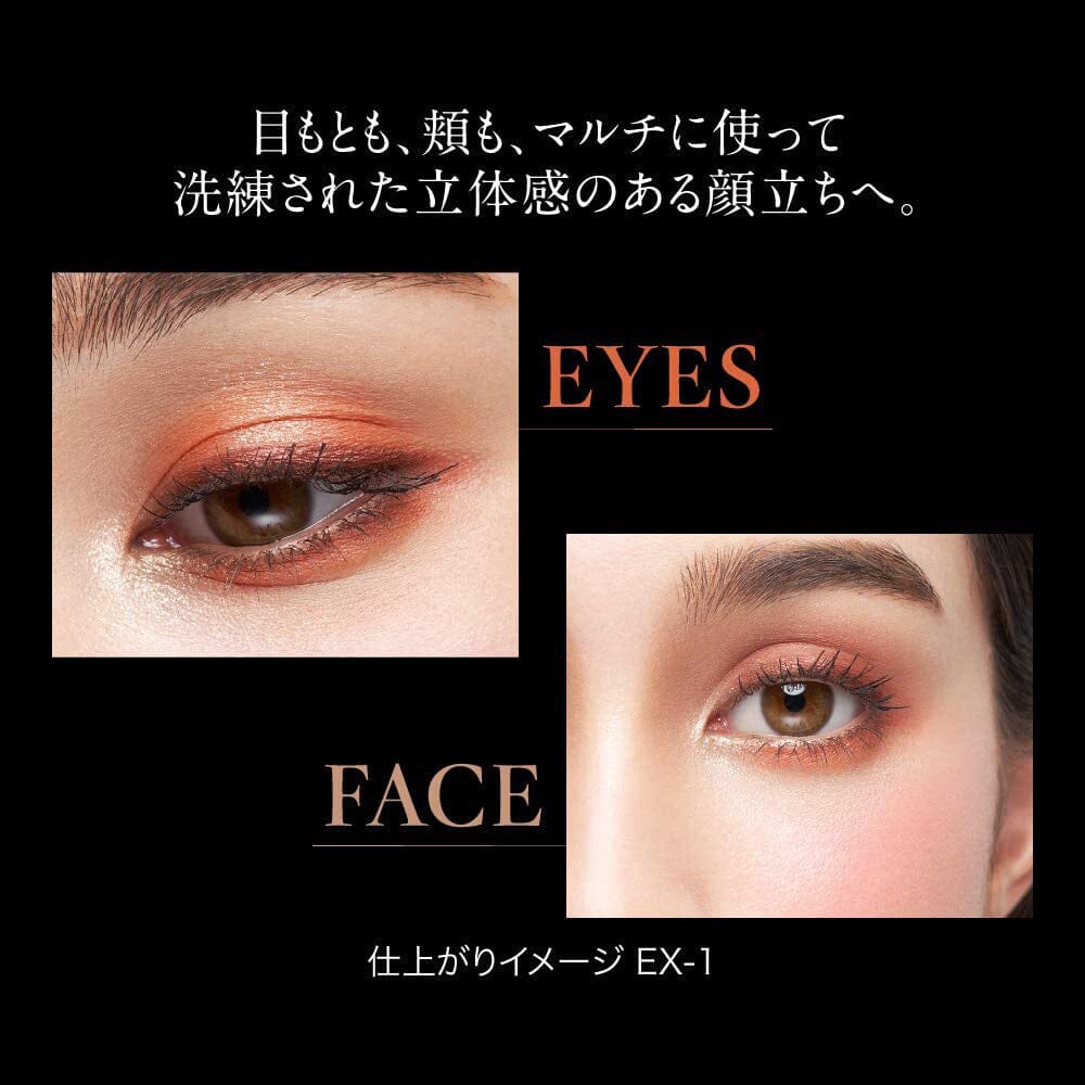 Kanebo Kate Tone Dimensional Eyeshadow Palette EX-2 Purple Brown