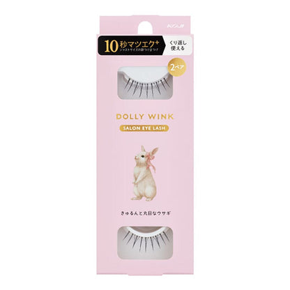 Koji Dolly Wink Salon Eye Lash No.18 Round Cute Rabbit