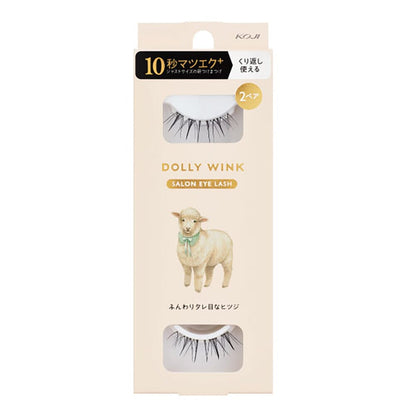 Koji Dolly Wink Salon Eye Lash No.19 Soft Cute Sheep