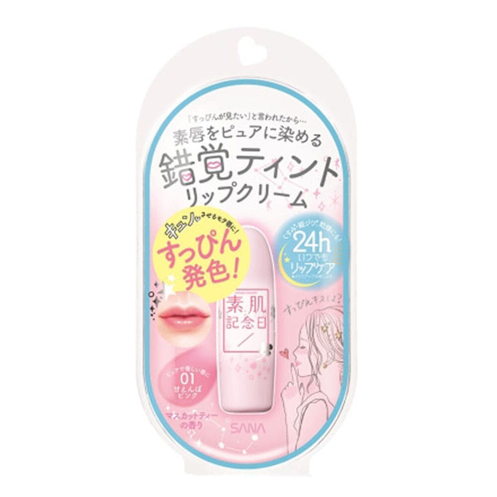 Sana Suhada Kinenbi Flawless Nude Lip Cream 01 Pink